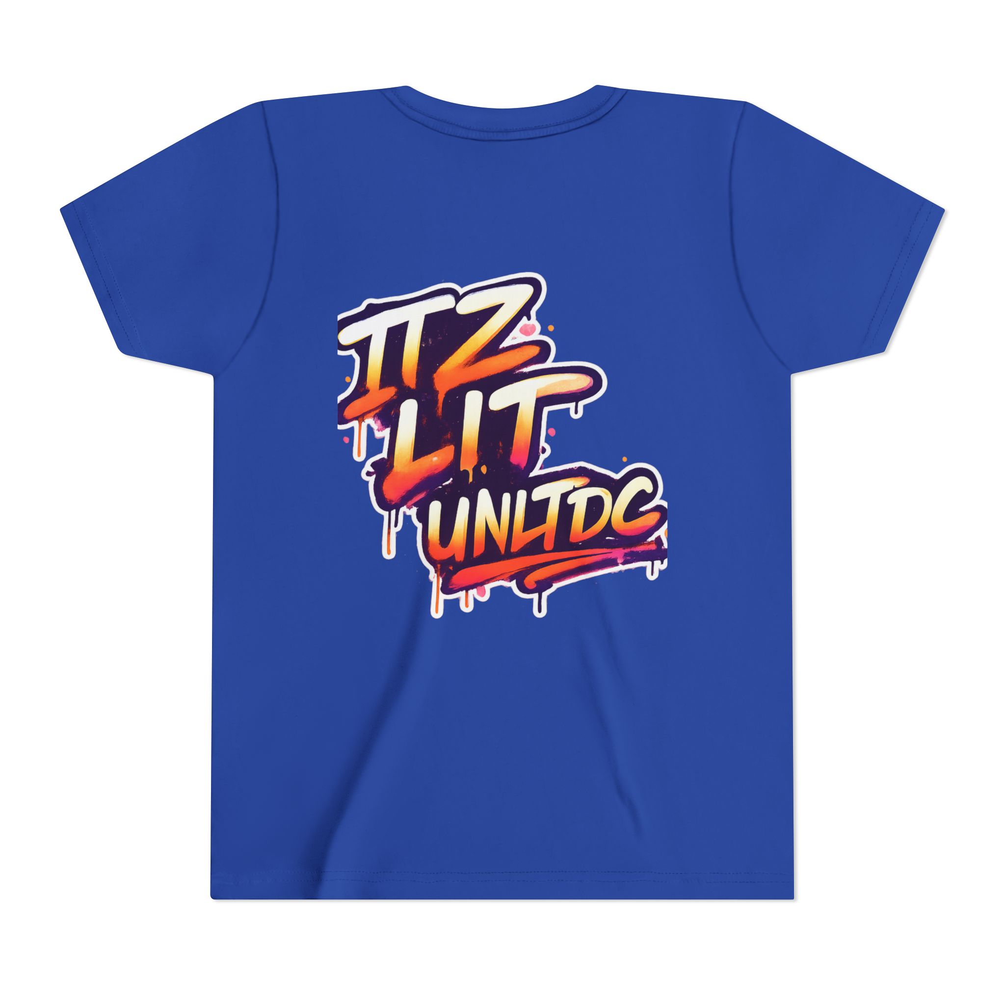 Youth Tee — 'Itz Lit' Graffiti Graphic Kids T‑Shirt - Image 10