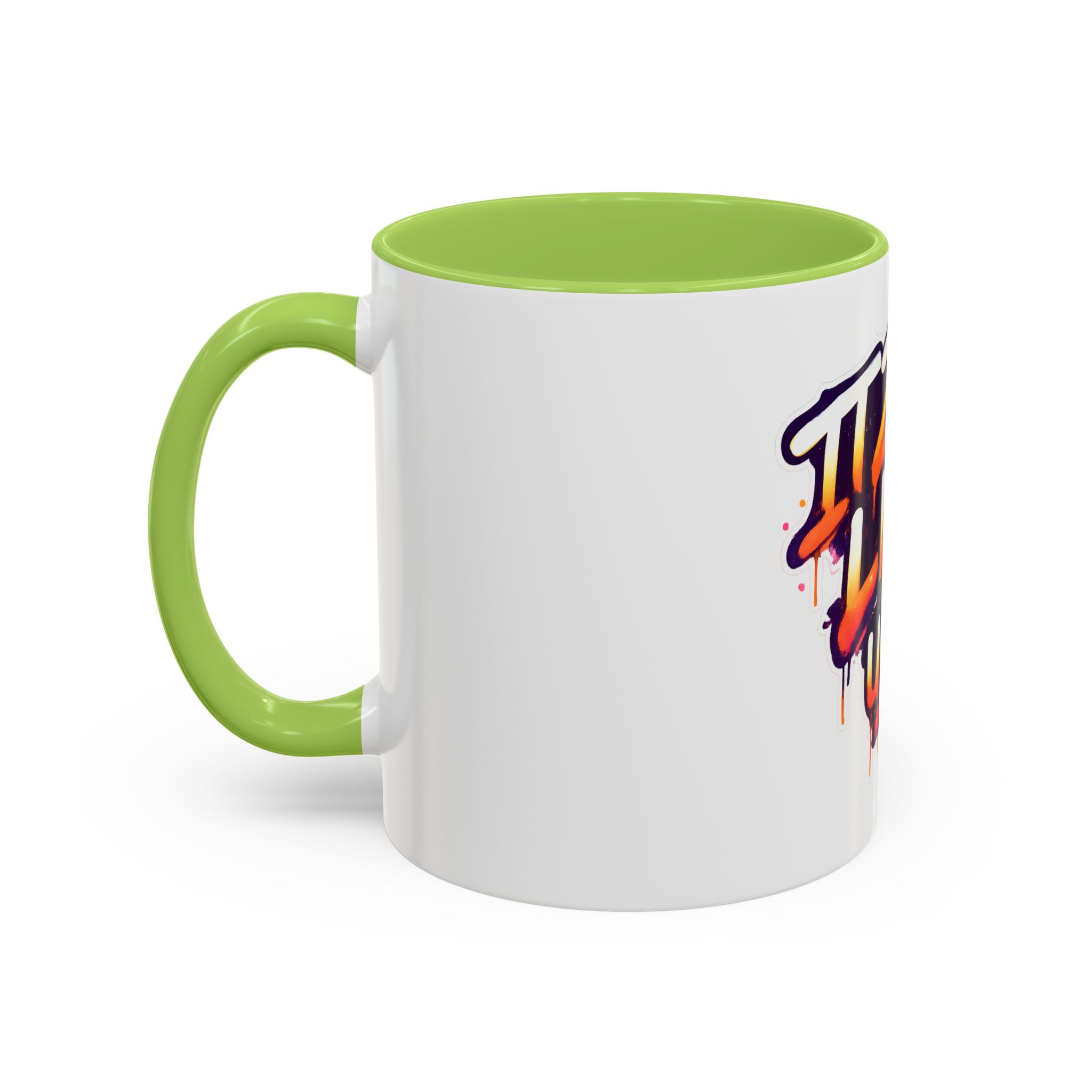 Graffiti "Iz Lit Unltd" Accent Coffee Mug — Urban Street Art Ceramic Mug (11/15oz) - Image 31