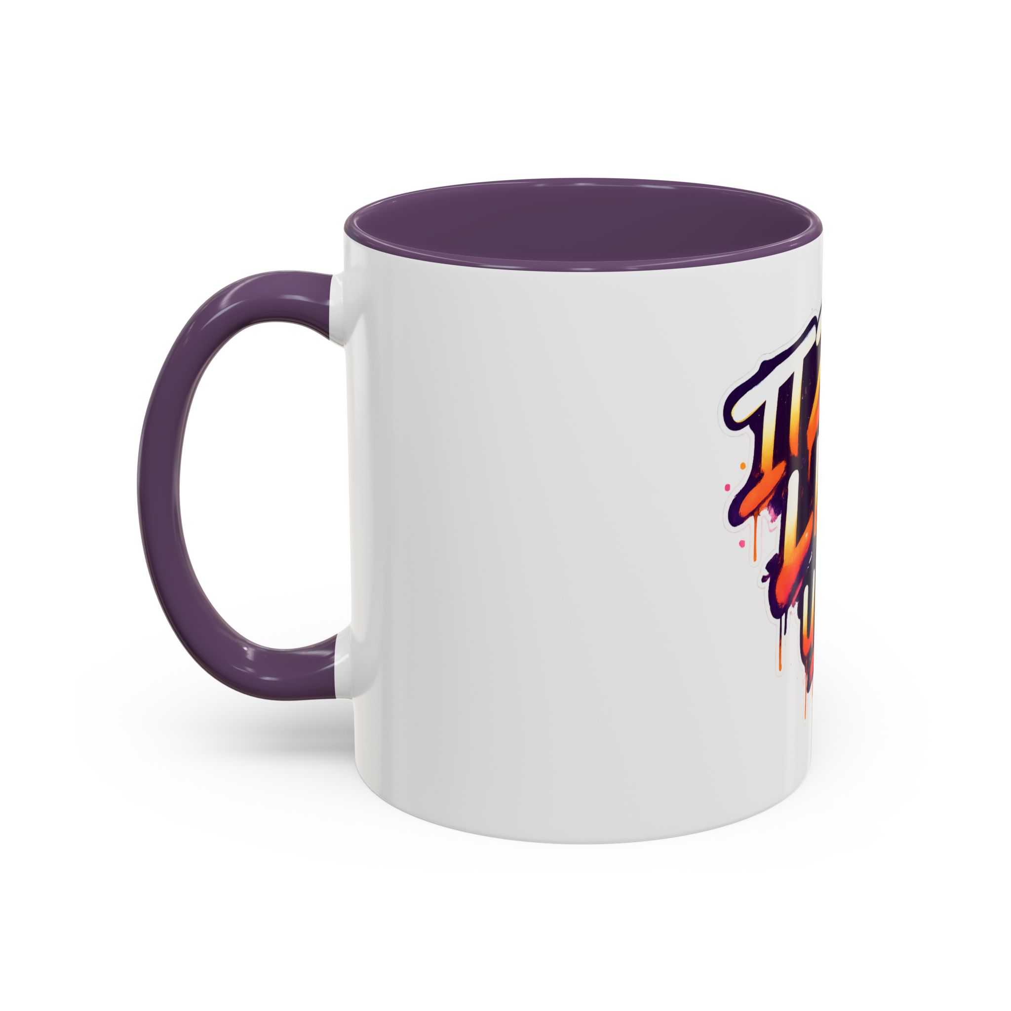 Graffiti "Iz Lit Unltd" Accent Coffee Mug — Urban Street Art Ceramic Mug (11/15oz) - Image 35