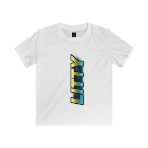 Kids Tee — Electric City Anime Boy Graphic Shirt