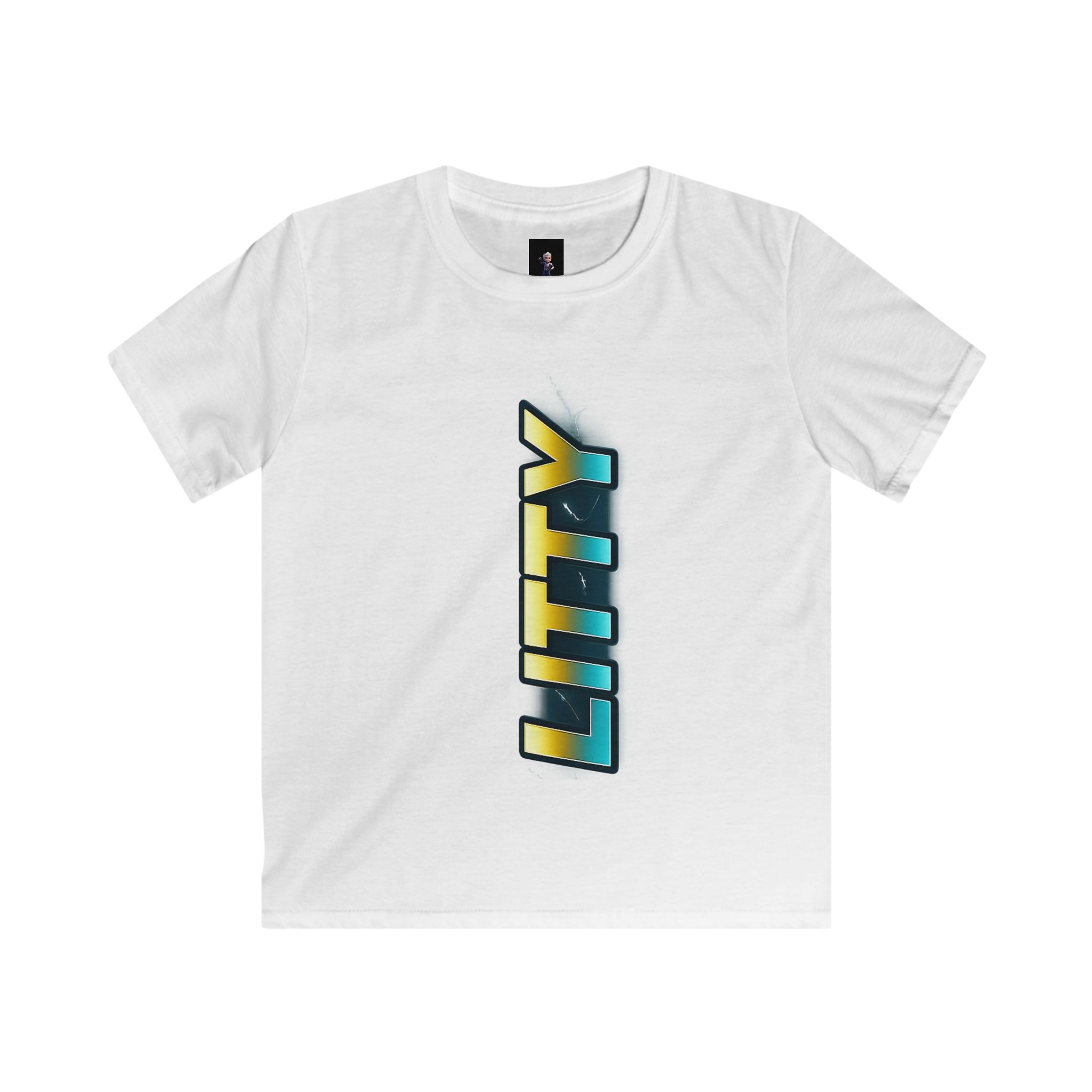 Kids Tee — Electric City Anime Boy Graphic Shirt