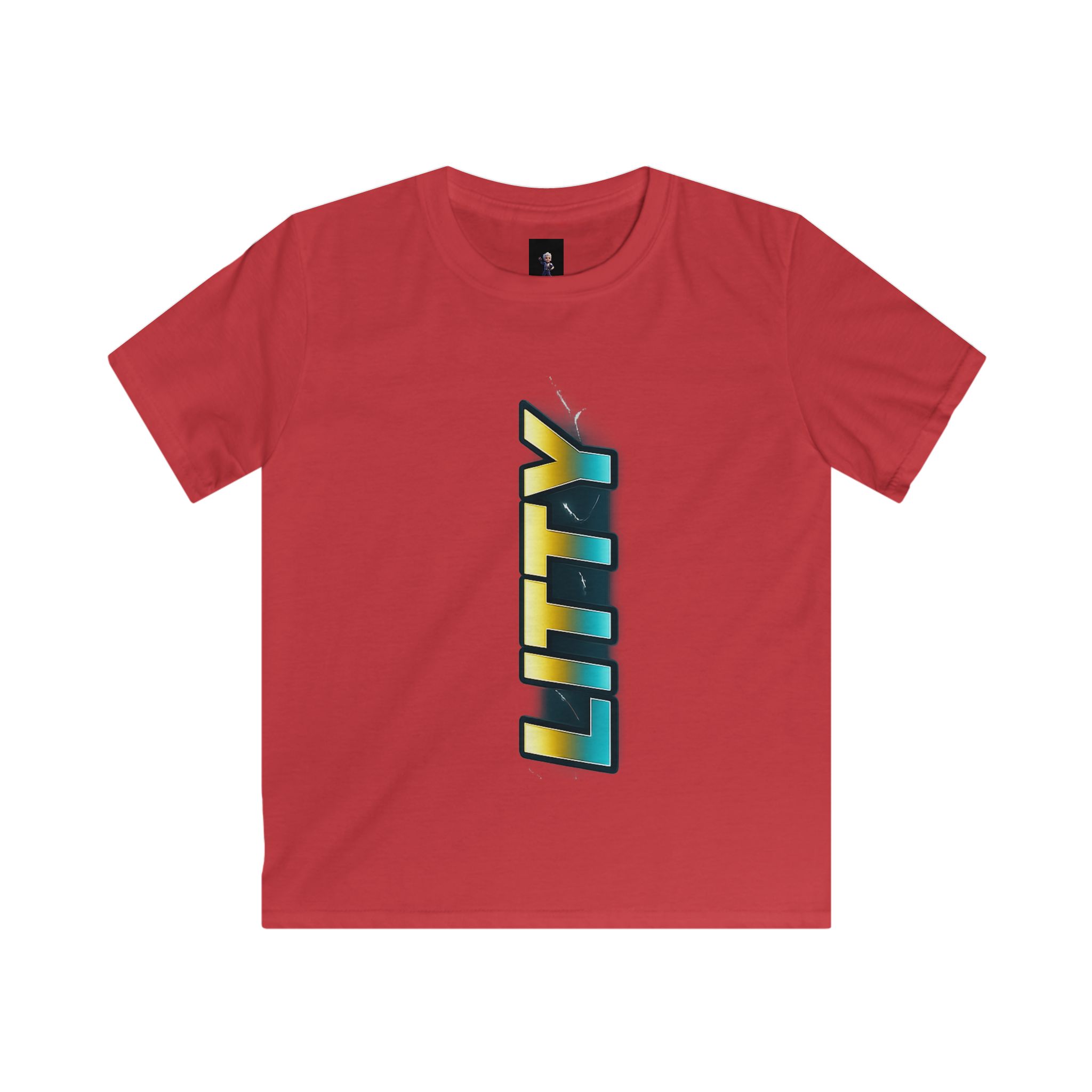 Kids Tee — Electric City Anime Boy Graphic Shirt - Image 5