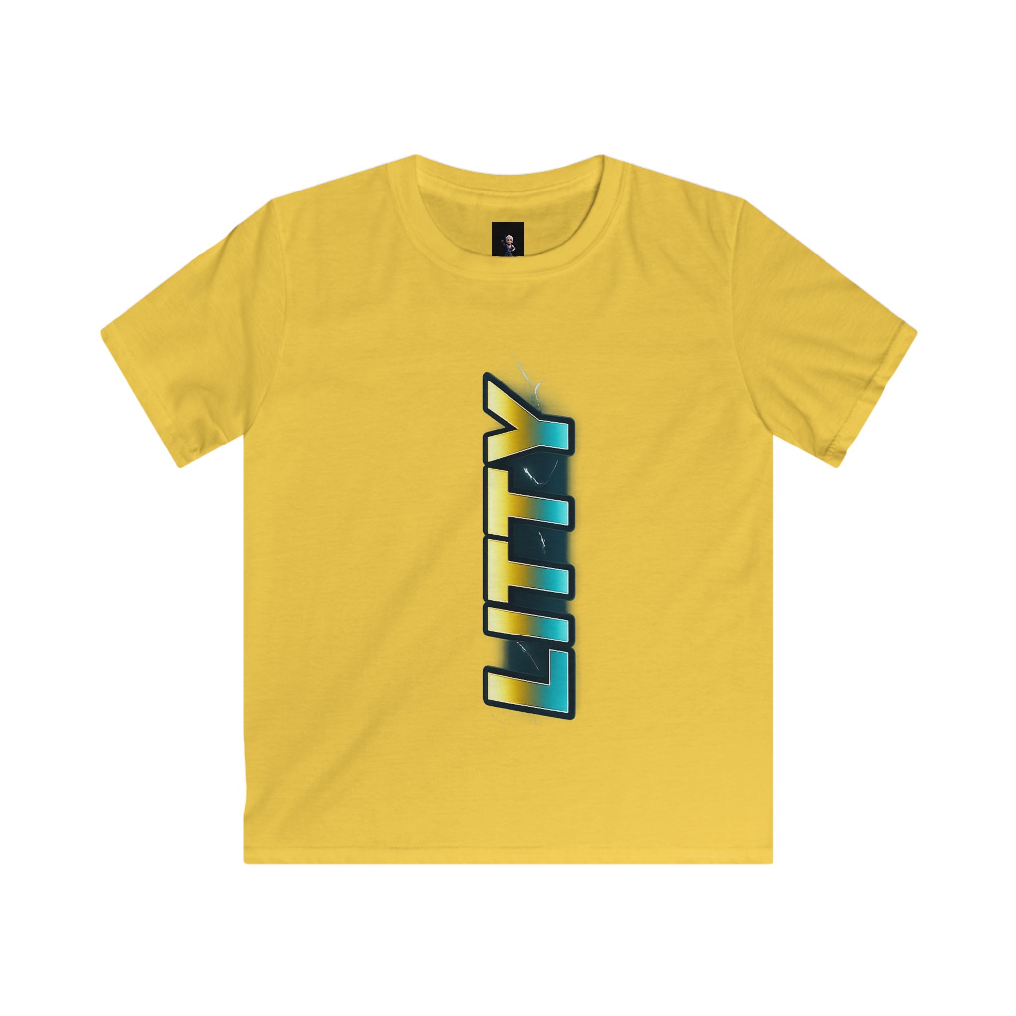 Kids Tee — Electric City Anime Boy Graphic Shirt - Image 7