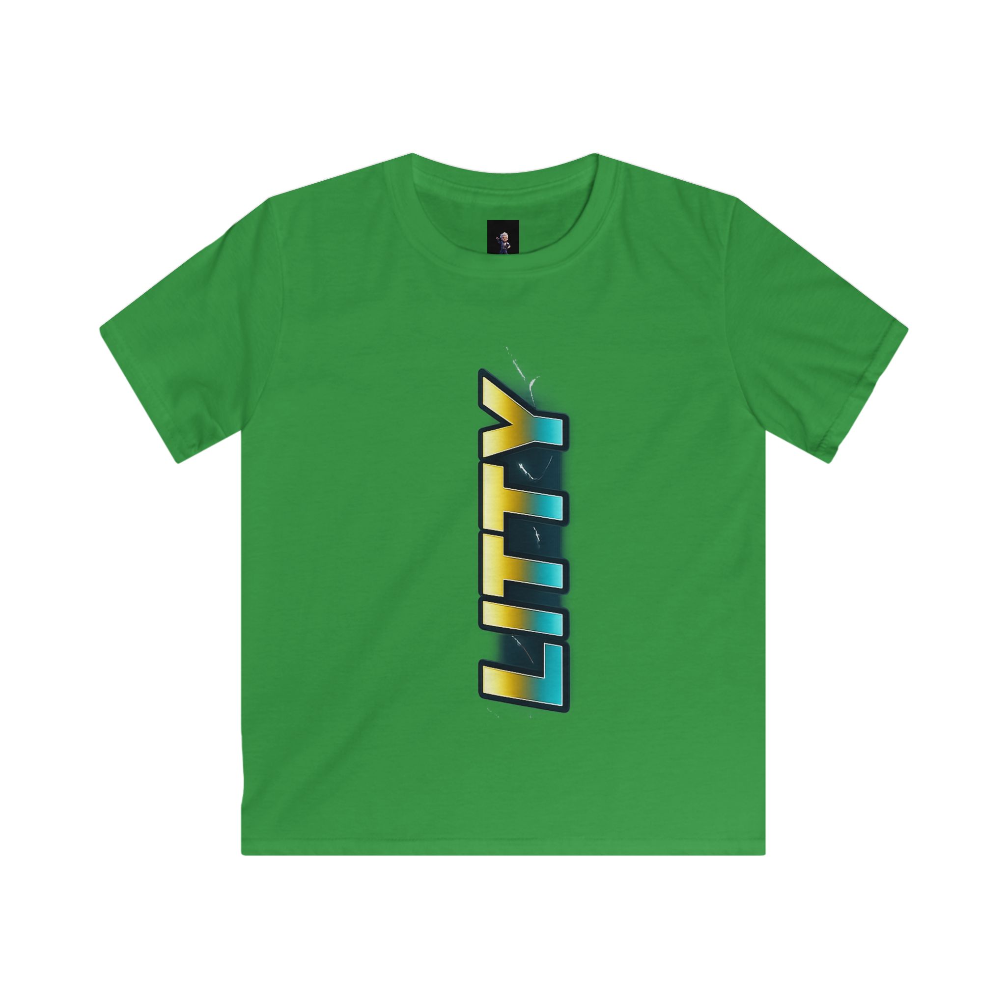 Kids Tee — Electric City Anime Boy Graphic Shirt - Image 9