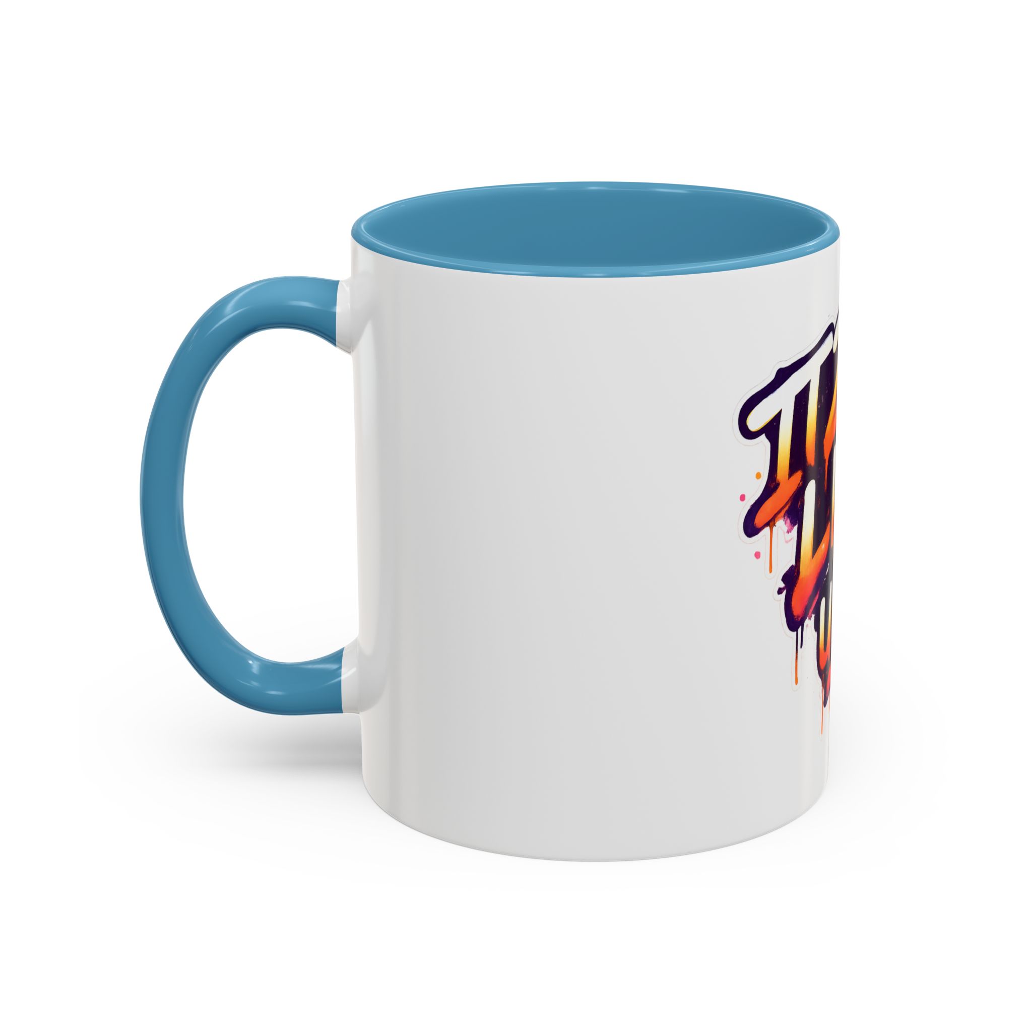 Graffiti "Iz Lit Unltd" Accent Coffee Mug — Urban Street Art Ceramic Mug (11/15oz) - Image 19
