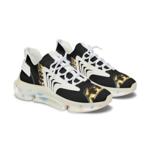 Mesh Sneakers — Bold Retro "LITTY" Graphic Casual Trainers