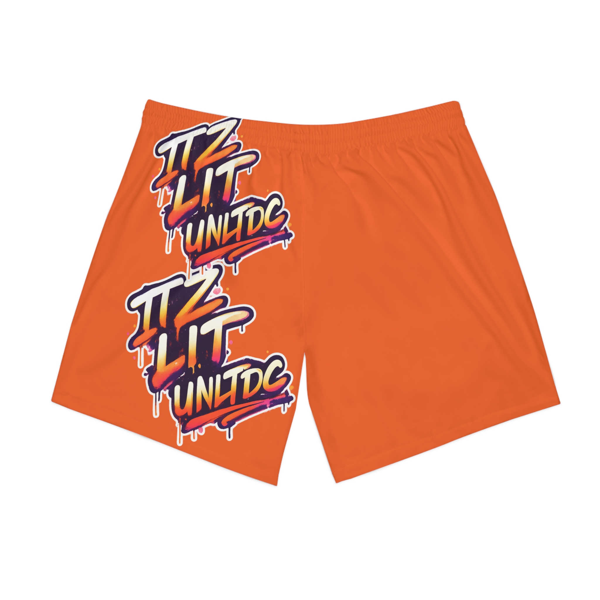 Men's Elastic Beach Shorts (AOP) - Image 2