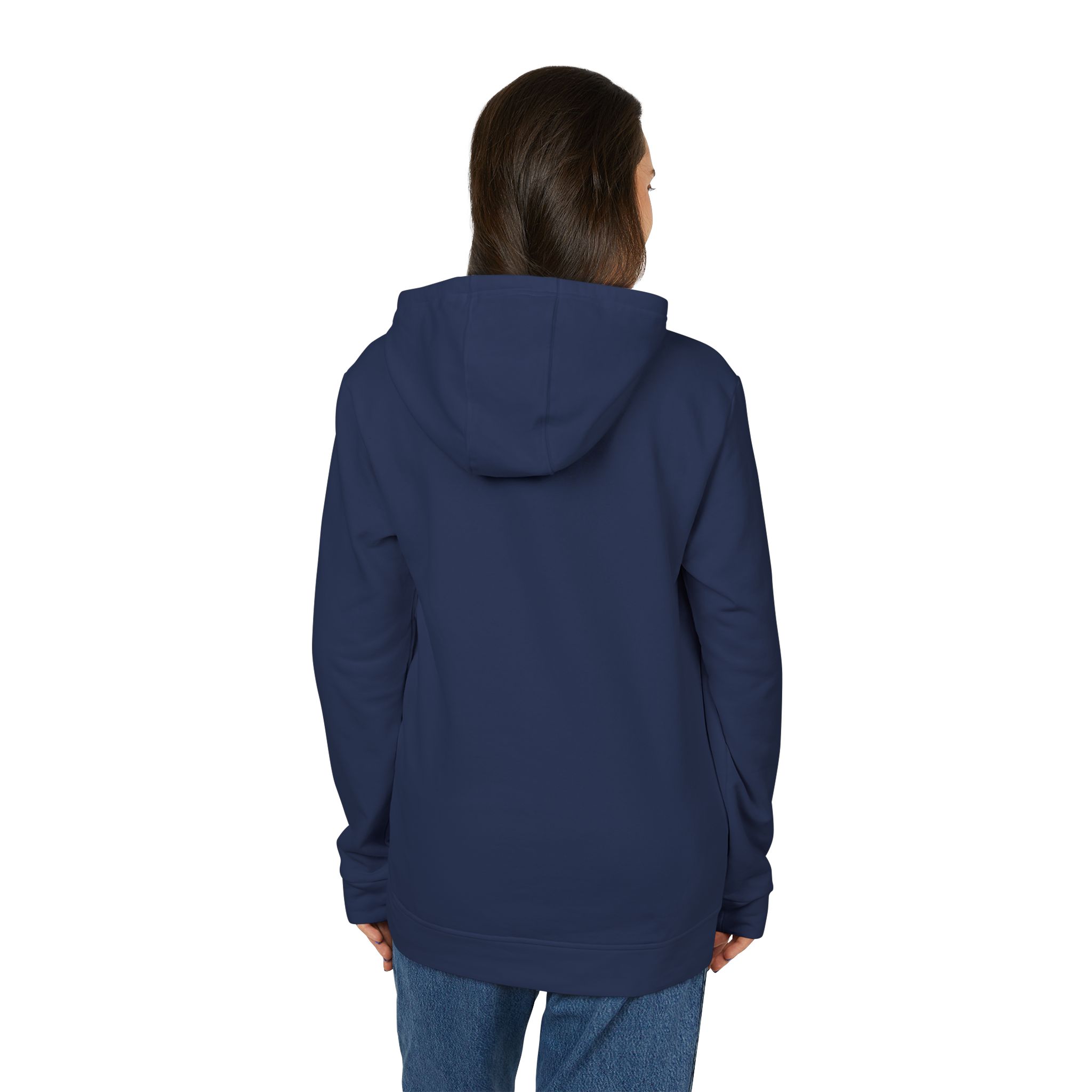 Hoodie — UNLTDCLTTYVERSE Blue Logo Fleece Hoodie - Image 24