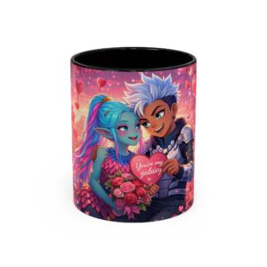 Coffee Mug — Cute Romantic 'You're My Galaxy' Valentine Couples Design (11/15 oz)